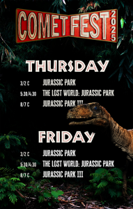 Cometfestdailyschedulesforwebsite0825 Thursdayandfriday